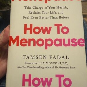 How To Menopause Book by Tamsen Fadel